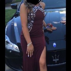 Prom beaded dress